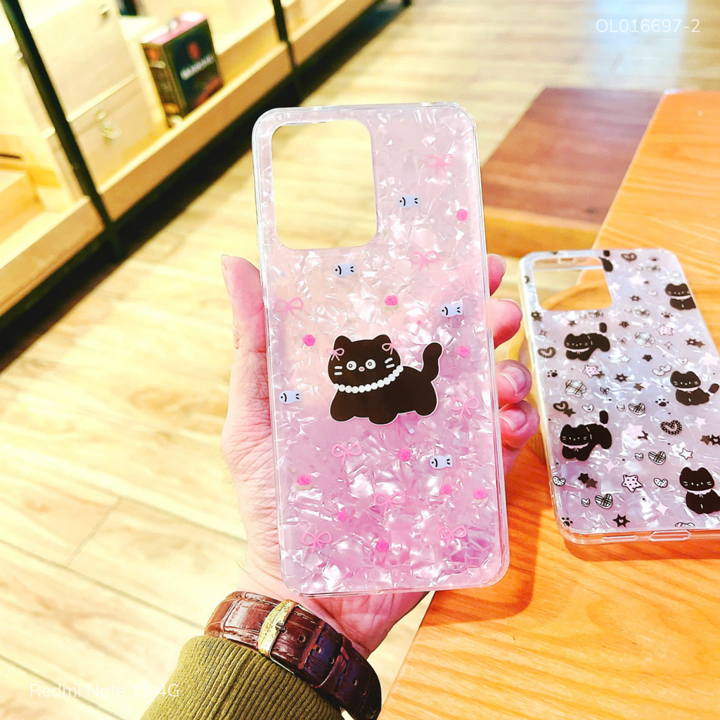 Ốp Xiaomi Redmi Note 12 4G vân xà cừ