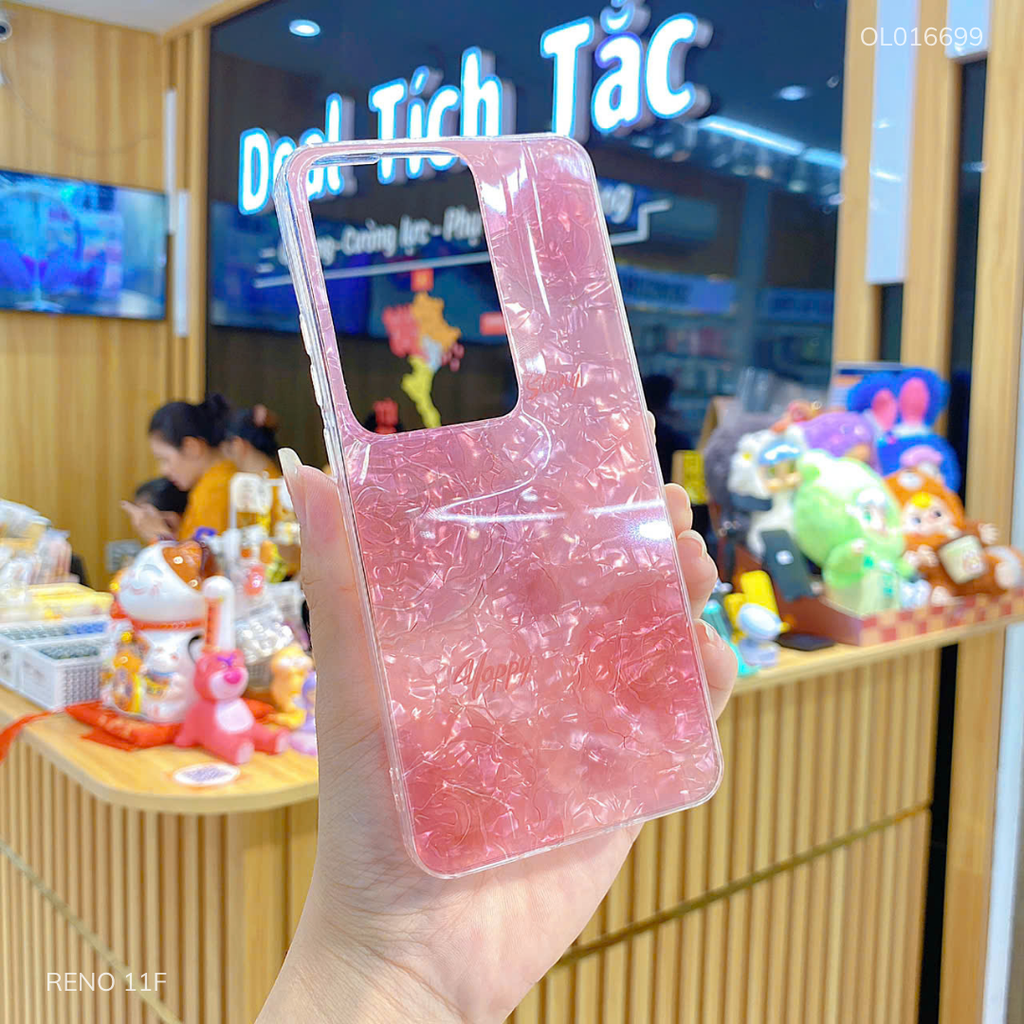 Ốp Reno 11F vân xà cừ