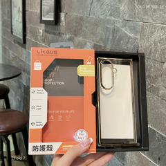 Ốp Zfold 7 Likgus lưng trong cứng viền màu