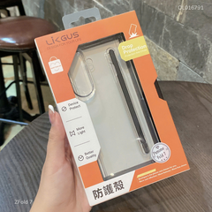 Ốp Zfold 7 Likgus lưng trong cứng viền cứng kèm bút