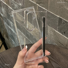 Ốp Zfold 7 Likgus lưng trong cứng viền cứng kèm bút