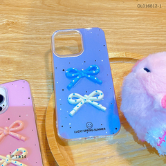 Ốp IP 13/14 đính 2 nơ Spring Summer