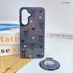 ** Ốp SS A17 lưng nhũ kim tuyến nhiều hình kèm giá đỡ rời