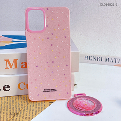 ** Ốp SS F06 5G lưng nhũ kim tuyến nhiều hình kèm giá đỡ rời