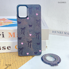 ** Ốp SS F06 5G lưng nhũ kim tuyến nhiều hình kèm giá đỡ rời