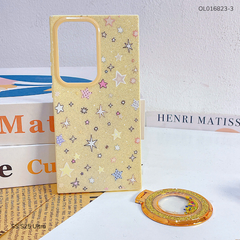 ** Ốp SS S25 Ultra lưng nhũ kim tuyến nhiều hình kèm giá đỡ rời