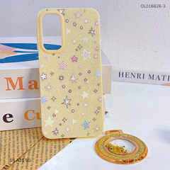 ** Ốp SS A25 5G lưng nhũ kim tuyến nhiều hình kèm giá đỡ rời