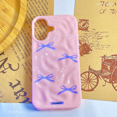 Ôp IP 16 Plus dẻo gồ ghề 4 nơ xanh @boaaand