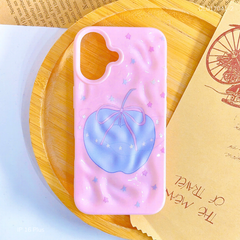 ** Ốp iPhone 16 Plus dẻo gồ ghề táo xanh ngôi sao