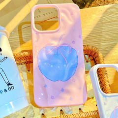 Ốp IP 16 Pro dẻo gồ ghề táo xanh ngôi sao