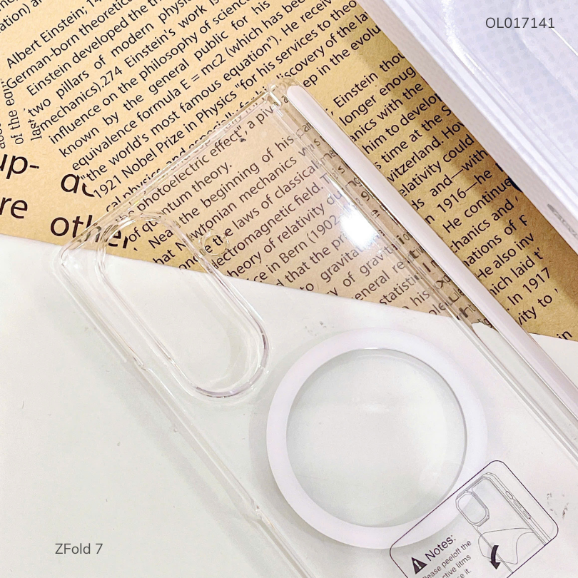 Ôp SS ZFold 7 X-Level trong cứng magsafe có khe để bút