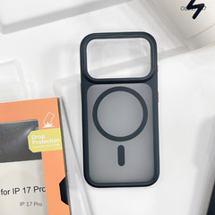 ** Ốp IP 17 Pro Likgus nhám Tuan Magsafe viền màu
