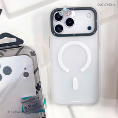** Ốp iPhone 17 Pro Max Youngkit lưng nhám magsafe viền dẻo