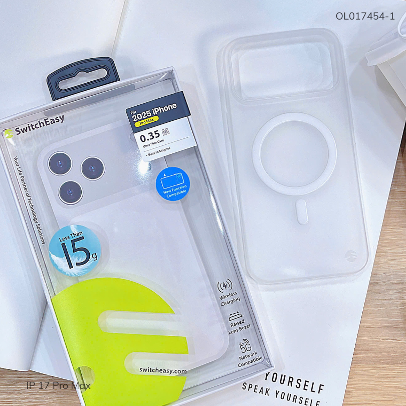 ** Ốp IP 17 Pro Max Switcheasy magsafe siêu mỏng
