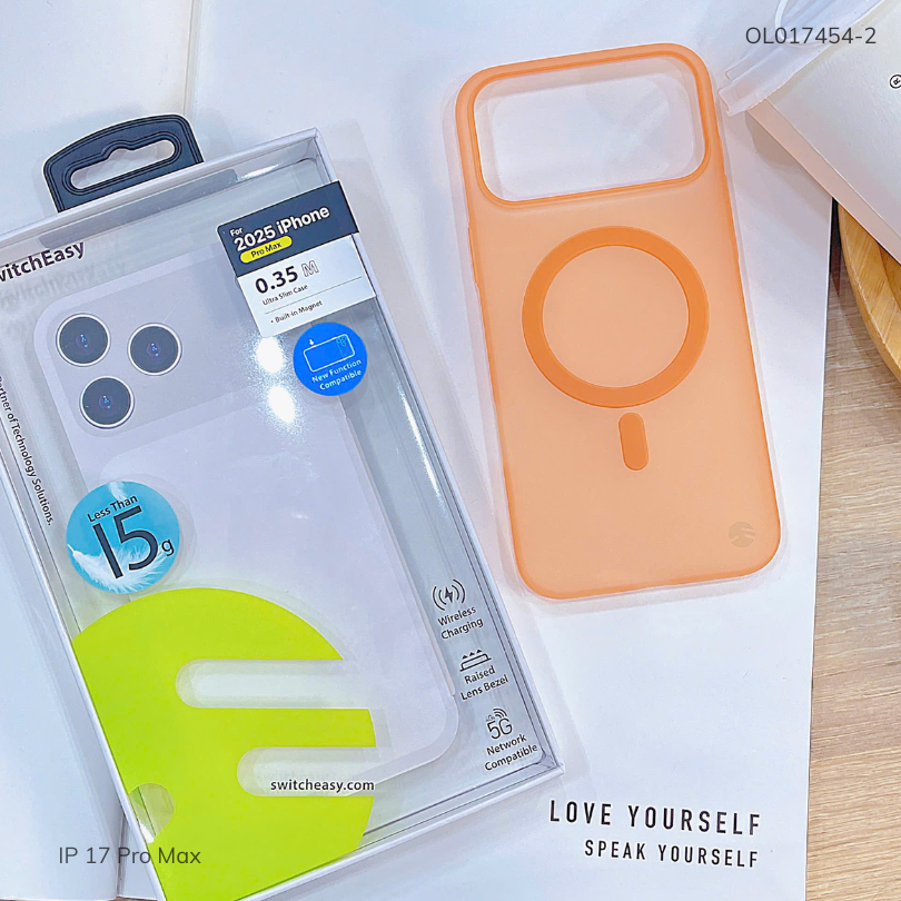 ** Ốp IP 17 Pro Max Switcheasy magsafe siêu mỏng