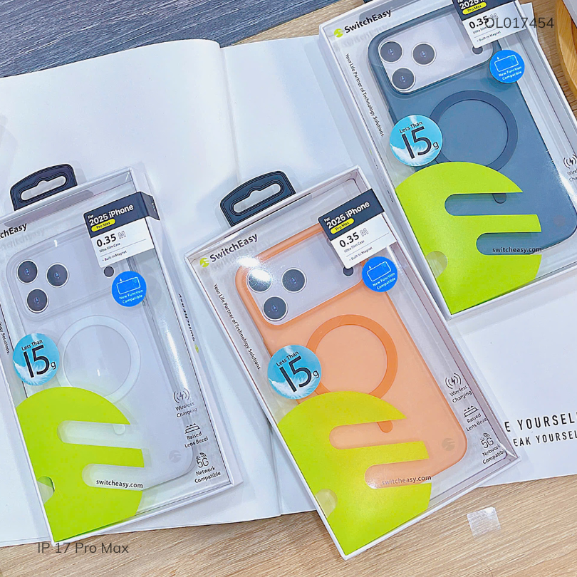 ** Ốp IP 17 Pro Max Switcheasy magsafe siêu mỏng