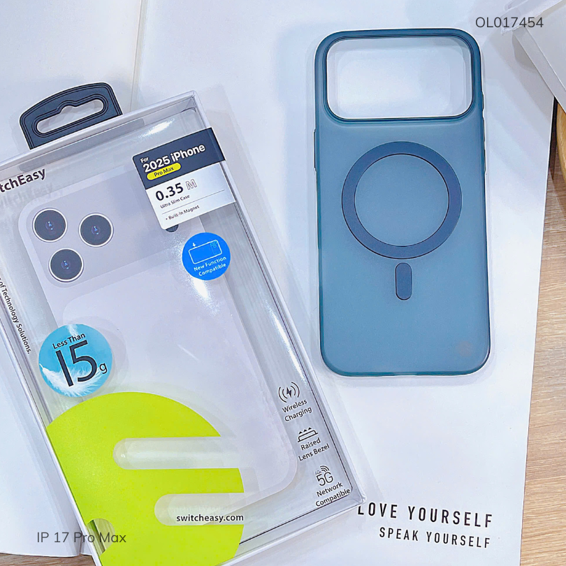 ** Ốp IP 17 Pro Max Switcheasy magsafe siêu mỏng