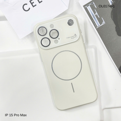 Ốp iPhone 15 Pro Max Likgus nhám magsafe phối camera mùi hương