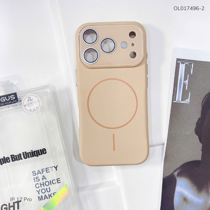 Ốp IP 17 Pro Likgus nhám magsafe phối camera mùi hương
