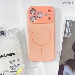 Ốp IP 17 Pro Likgus nhám magsafe phối camera mùi hương