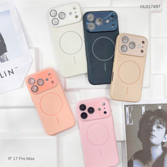 Ốp IP 17 Pro Max Likgus nhám magsafe phối camera mùi hương