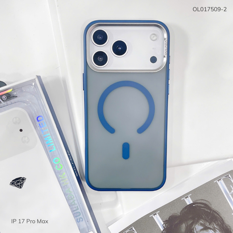 ** Ốp IP 17 Pro Max Sulada nhám Magsafe