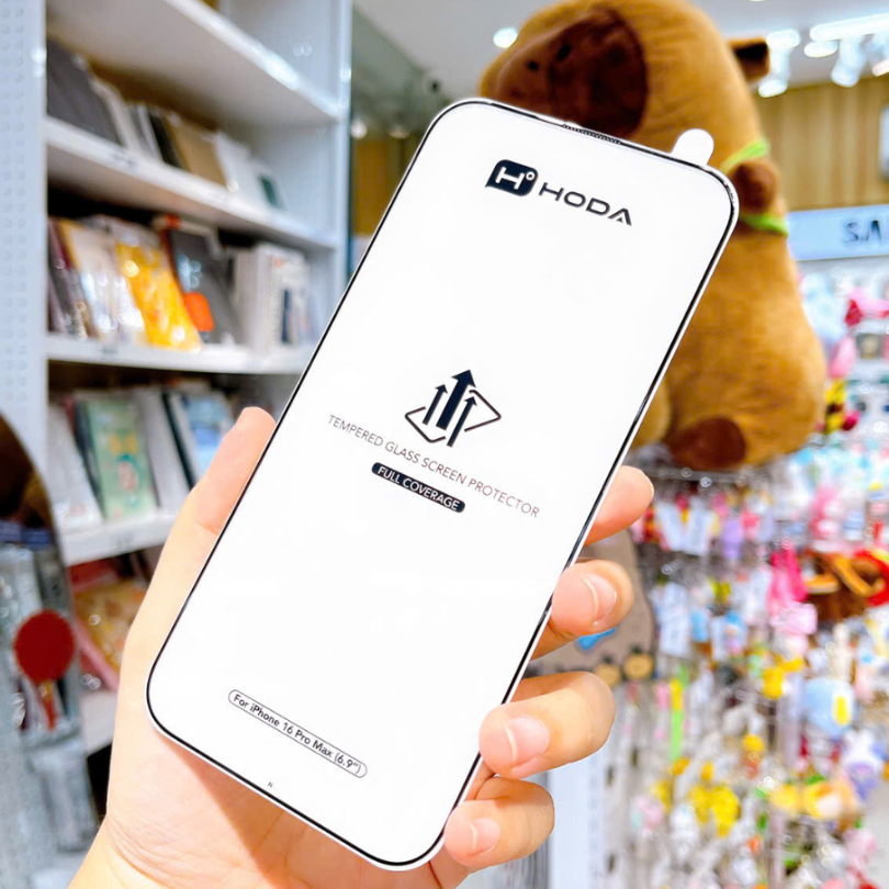 ** Dán cường lực iPhone 17 Pro Max full Hoda 0.33 mm