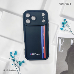 Ốp iPhone 17 Pro Max dẻo đen