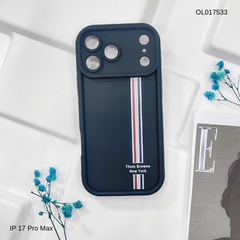 Ốp iPhone 17 Pro Max dẻo đen