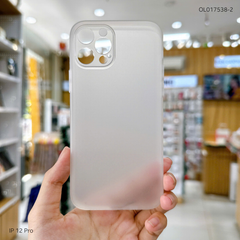 Ốp iPhone 12 Pro dẻo nhám trơn