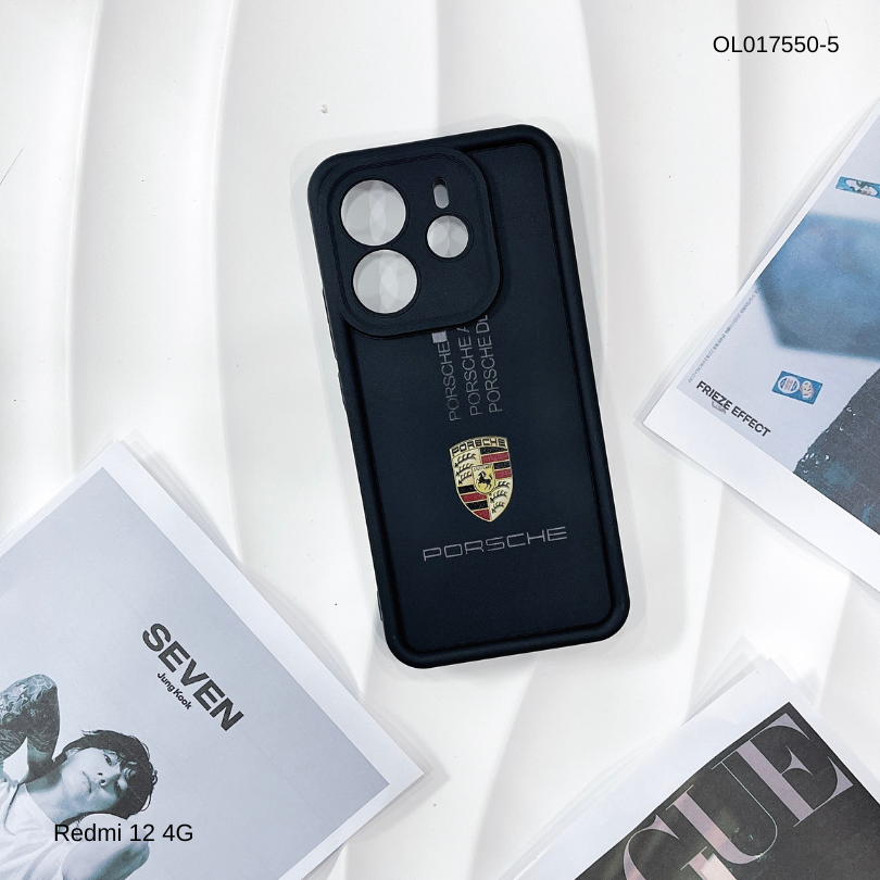 Ốp Xiaomi Redmi 12 4G dẻo đen