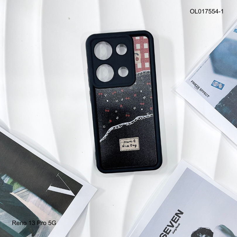Ốp Reno 13 Pro 5G dẻo đen