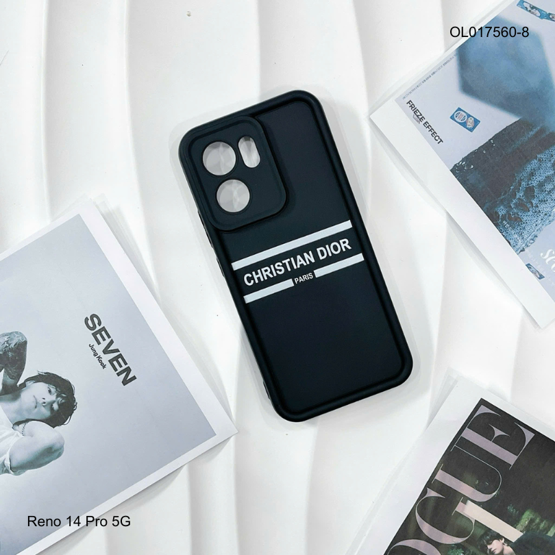 Ốp Reno 14 Pro 5G dẻo đen