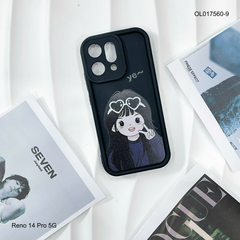 Ốp Reno 14 Pro 5G dẻo đen