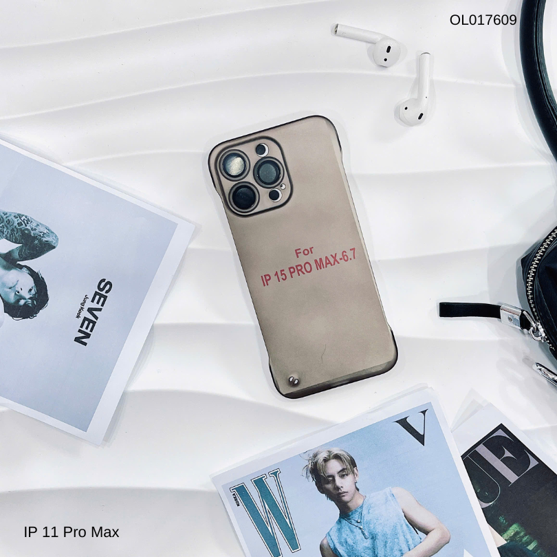** Ốp iPhone 11 Pro Max nhám hở viền