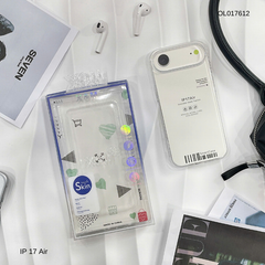 ** Ốp IP 17 Air trong cứng Memumi/X&M