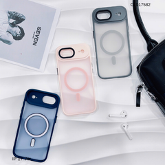 ** Ốp IP 17 Air Likgus nhám Magsafe viền màu