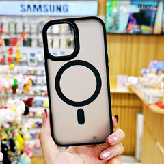 ** Ốp IP 17 Likgus nhám Magsafe viền màu