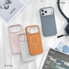 Ốp IP 17 Pro Mutural Silicon chống bẩn Magsafe