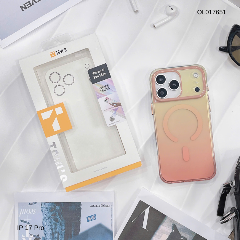 ** Ốp iPhone 17 Pro TGVI'S Grace ombre