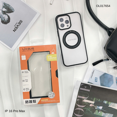 ** Ốp iPhone 16 Pro Max Likgus Stand lưng nhám magsafe 360 độ