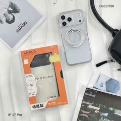 ** Ốp IP 17 Pro Likgus lưng trong cứng magsafe 360 độ