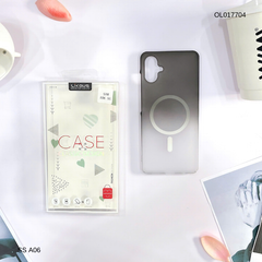 Ốp SS A06 Likgus nhám magsafe loang màu viền cứng