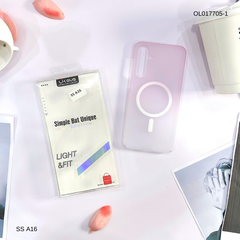 Ốp SS A16 Likgus nhám magsafe loang màu viền cứng