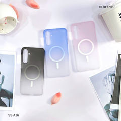 Ốp SS A16 Likgus nhám magsafe loang màu viền cứng