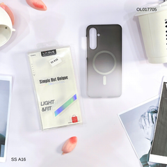 Ốp SS A16 Likgus nhám magsafe loang màu viền cứng