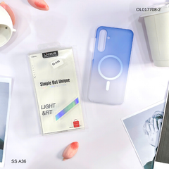 Ốp SS A36 Likgus nhám magsafe loang màu viền cứng