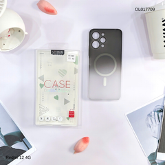 Ốp Xiaomi Redmi 12 4G Likgus nhám magsafe loang màu viền cứng