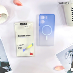 Ốp Oppo A5x Likgus nhám magsafe loang màu viền cứng