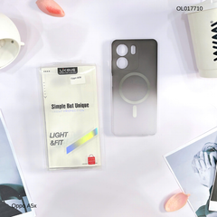 Ốp Oppo A5x Likgus nhám magsafe loang màu viền cứng